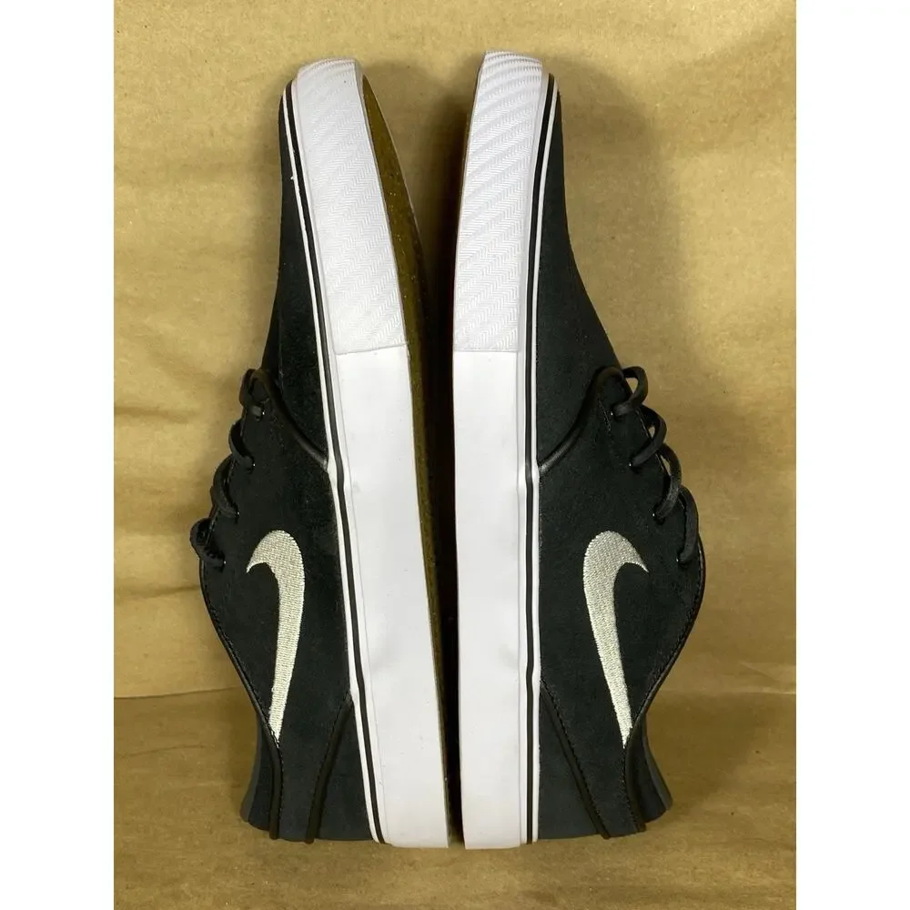 Nike Zoom Stefan Janoski SB‎ Men Size 6.5 Women / Size 8 Black White FD6757-001